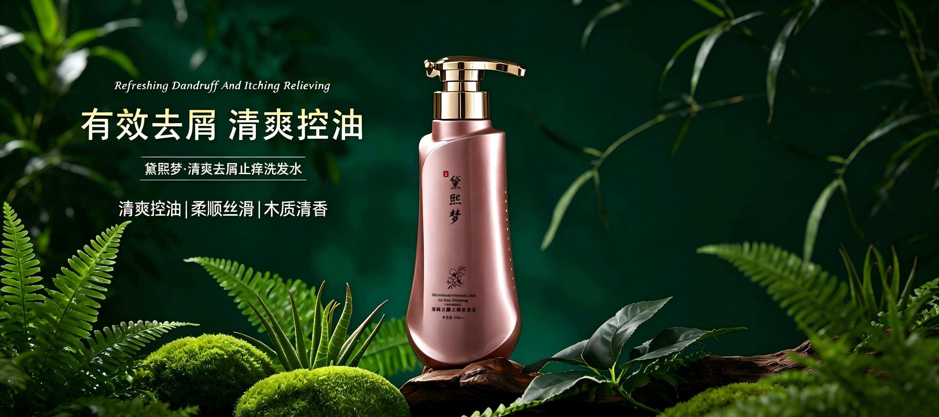 黛熙梦清爽去屑止痒洗发水